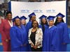 Graduates of LAFCU’s 2025–26 Pathway to Financial Transformation cohort celebrate  alongside program leader Shelia Scott, community financial education & business development officer, and Tanya Griffin, community financial education & executive assistant.