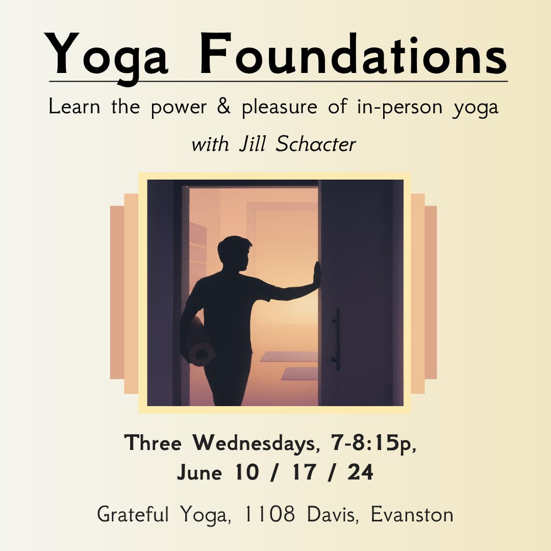 Yoga Foundations: The Power & Pleasure of In-Person Yoga with Jill Schacter