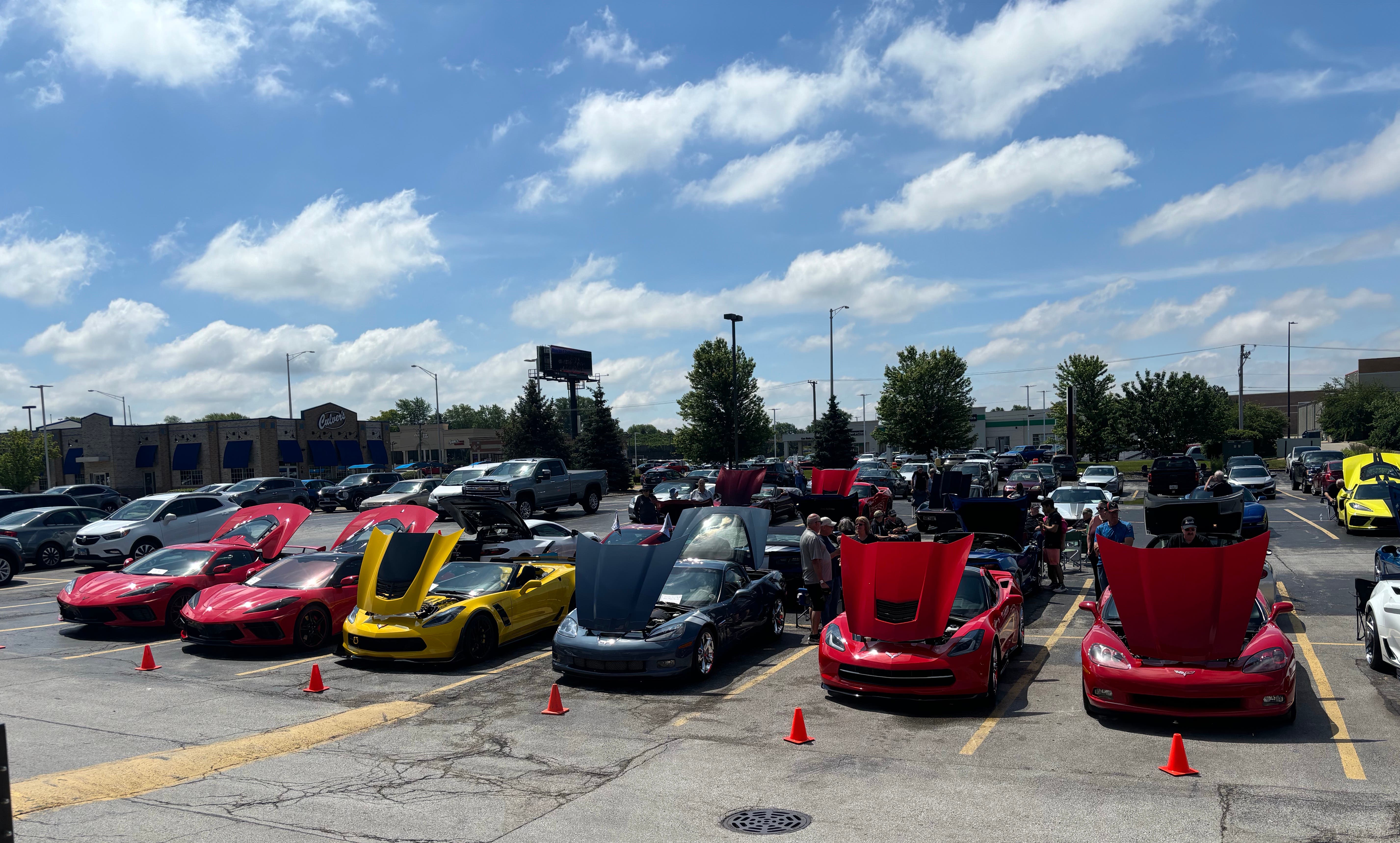 Eggsperts Cafe Corvette and Kid's Car Show