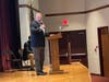 Mayor Dean Esposito addressed the graduating class of 2022.