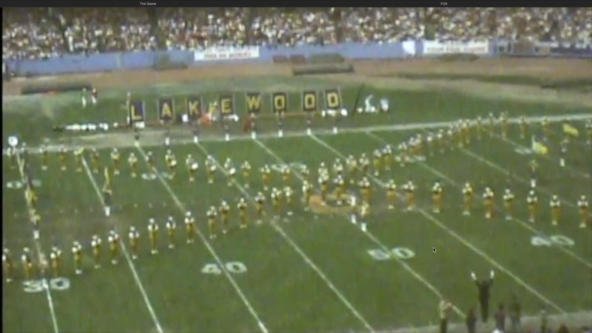 Marching Band at Cleveland Stadium