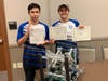 Left to right: Tim Sands & Justin Squire: 2nd place VEX Robotics