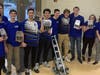 LT Robotics Team group shot with their trophies.