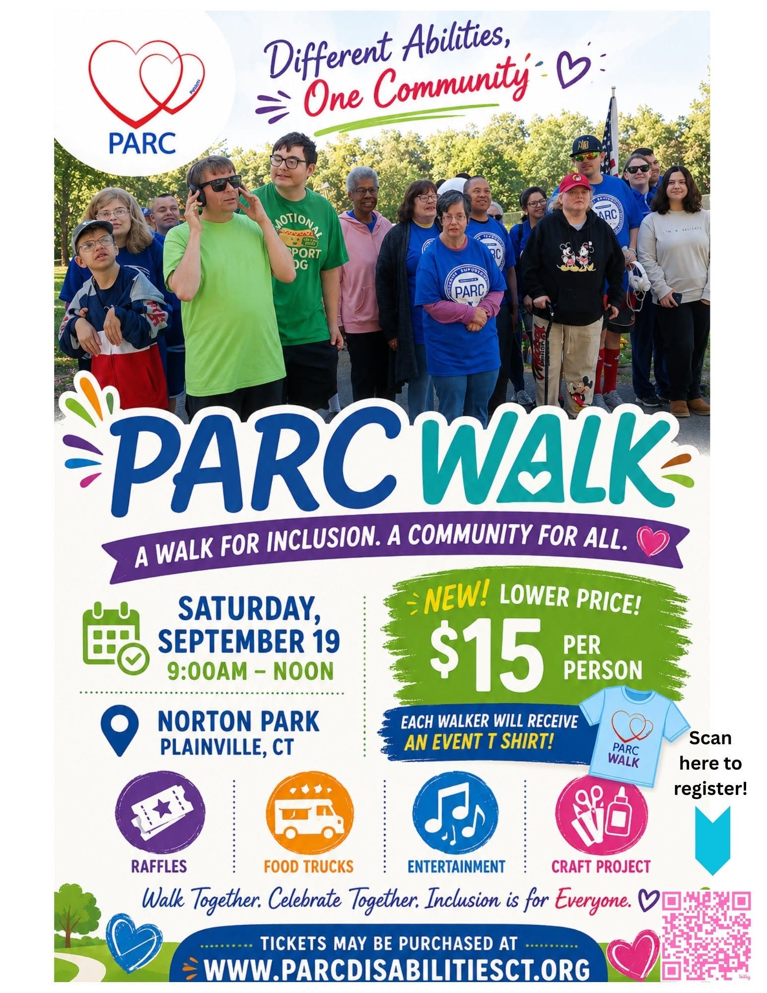 Ready, Set, Walk with PARC on Sept. 19!
