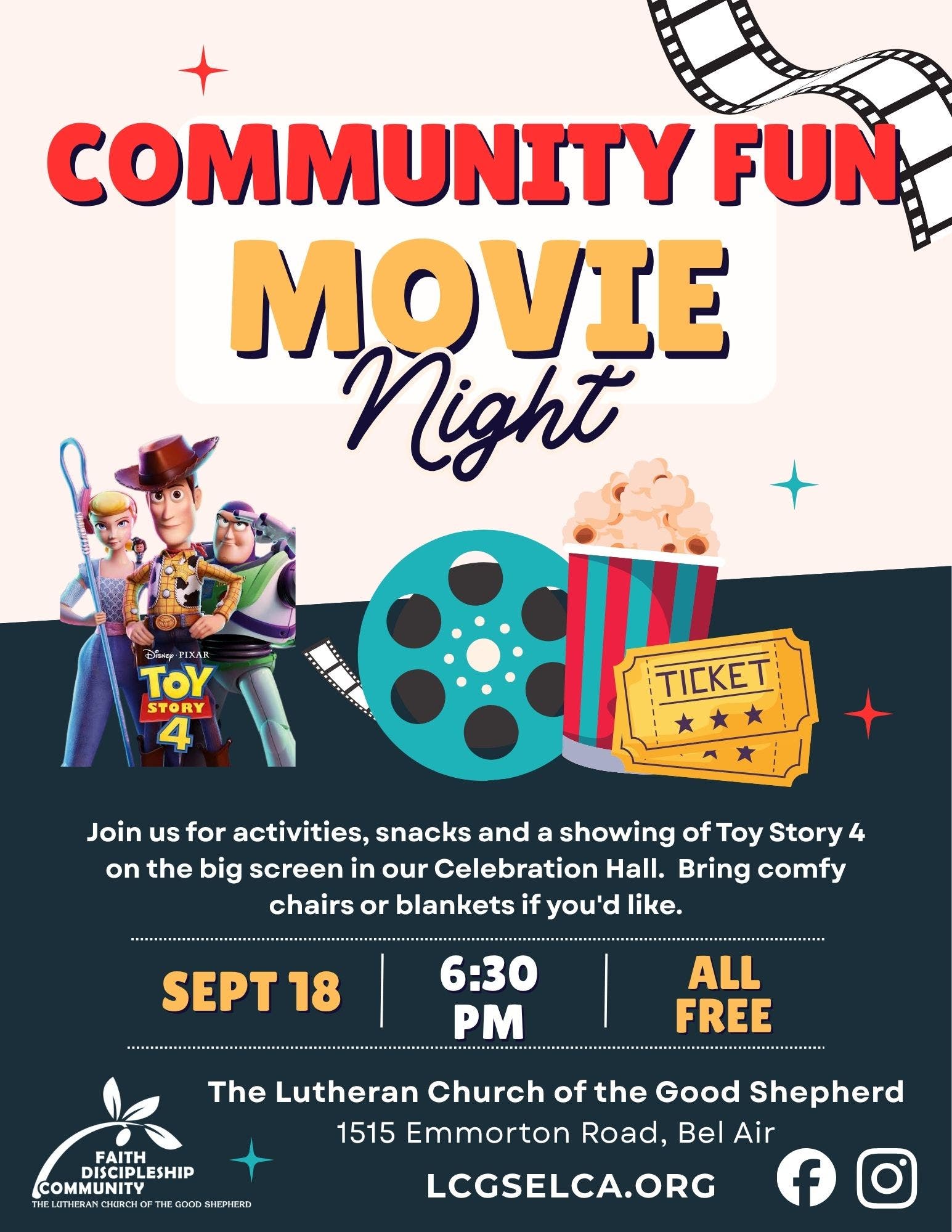Family Fun Night - Toy Story 4