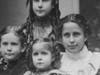 Four Barker Daughters @ 1895 from R clockwise: Venia, Anna, Martha, Olive
