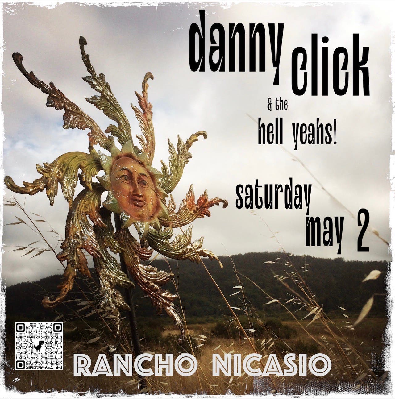 Danny Click & the Hell Yeahs! @ Rancho Nicasio • Sat. May 2