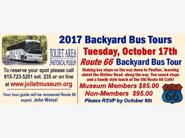 Route 66 Backyard Bus Tour | Joliet, IL Patch