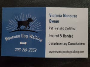 Mancuso's Dog Walking and Pet Sitting 
