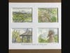 Local artist Jim Eng donated this series of drawings from Prospect Hill Park to the online auction 