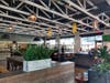 The restaurant's inside is spacious and lovely!