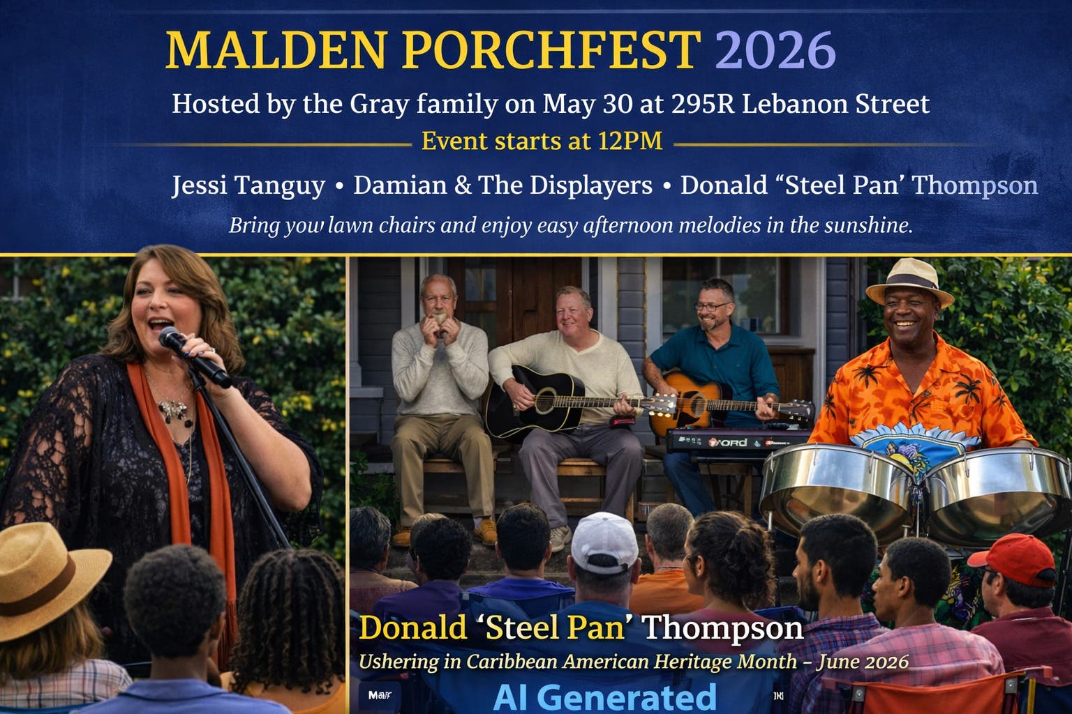 Malden Porchfest 2026