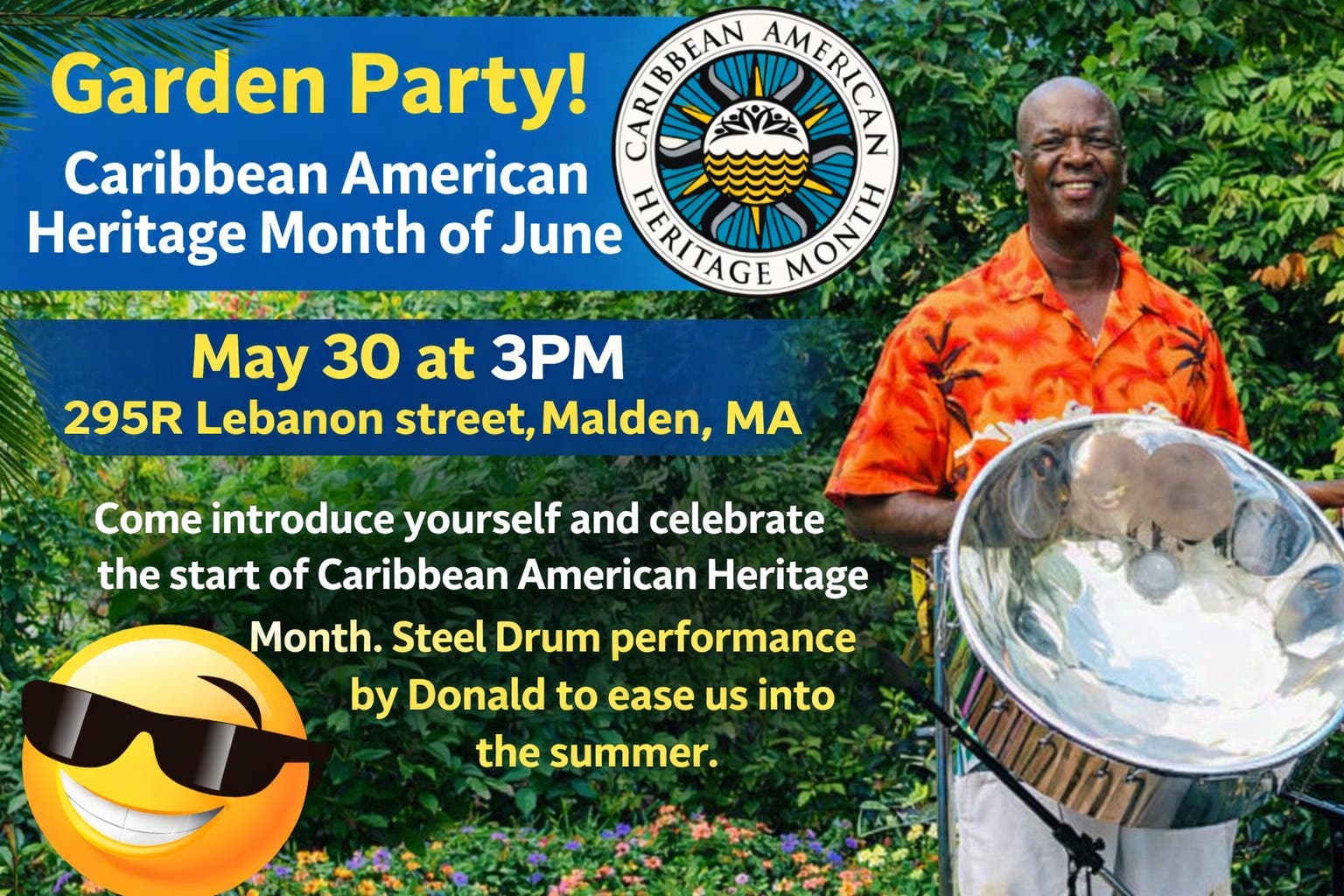 Garden Party! Caribbean American Heritage Month