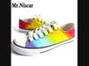 Rainbow shoes