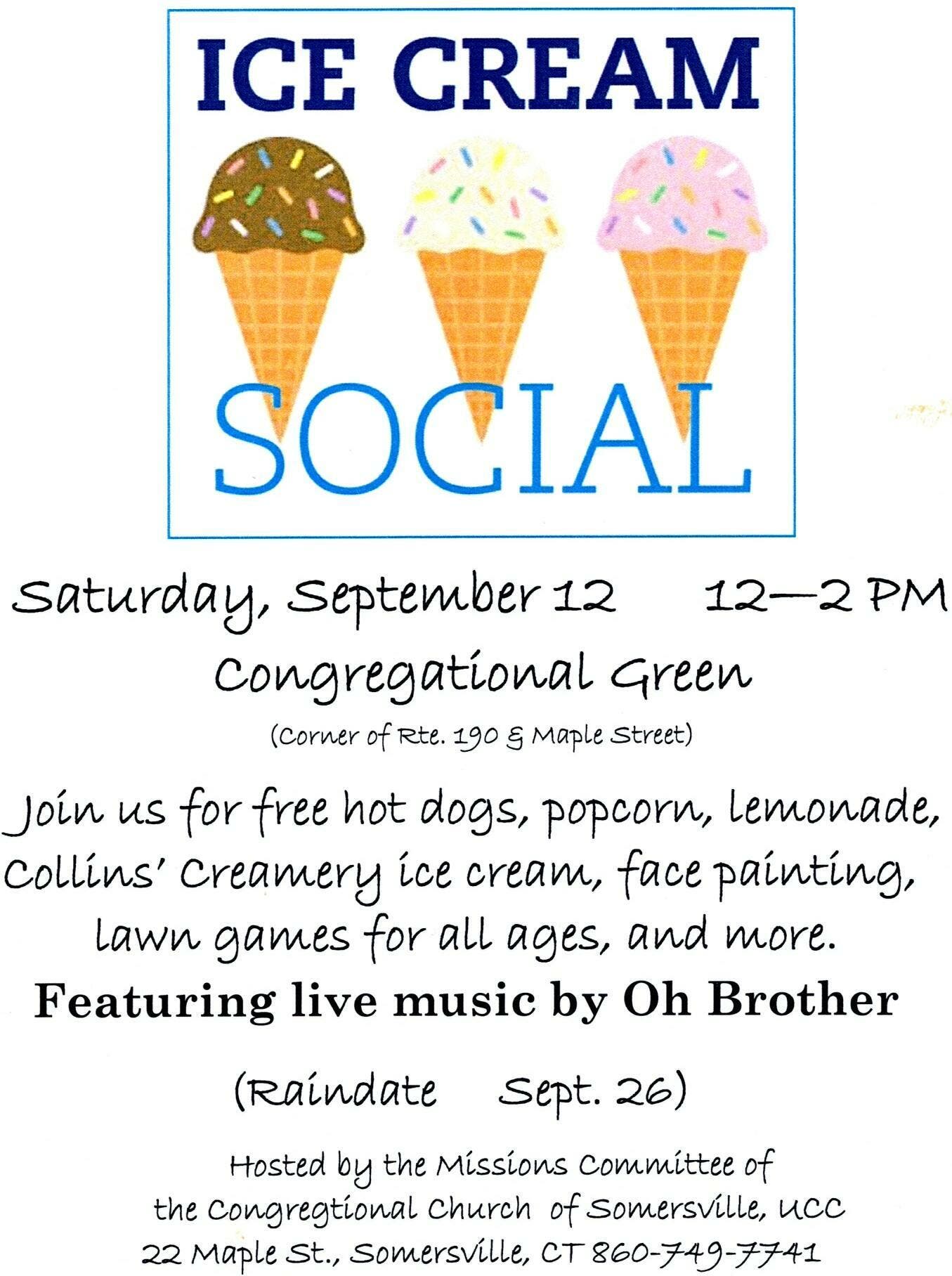 Ice Cream Social