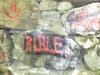 Graffiti abounds in the Split Rock Wildcat Ridge Area