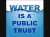 Water and it's entrusted infrastructure funding is also part of that trust.Then there is ground water recharge.
