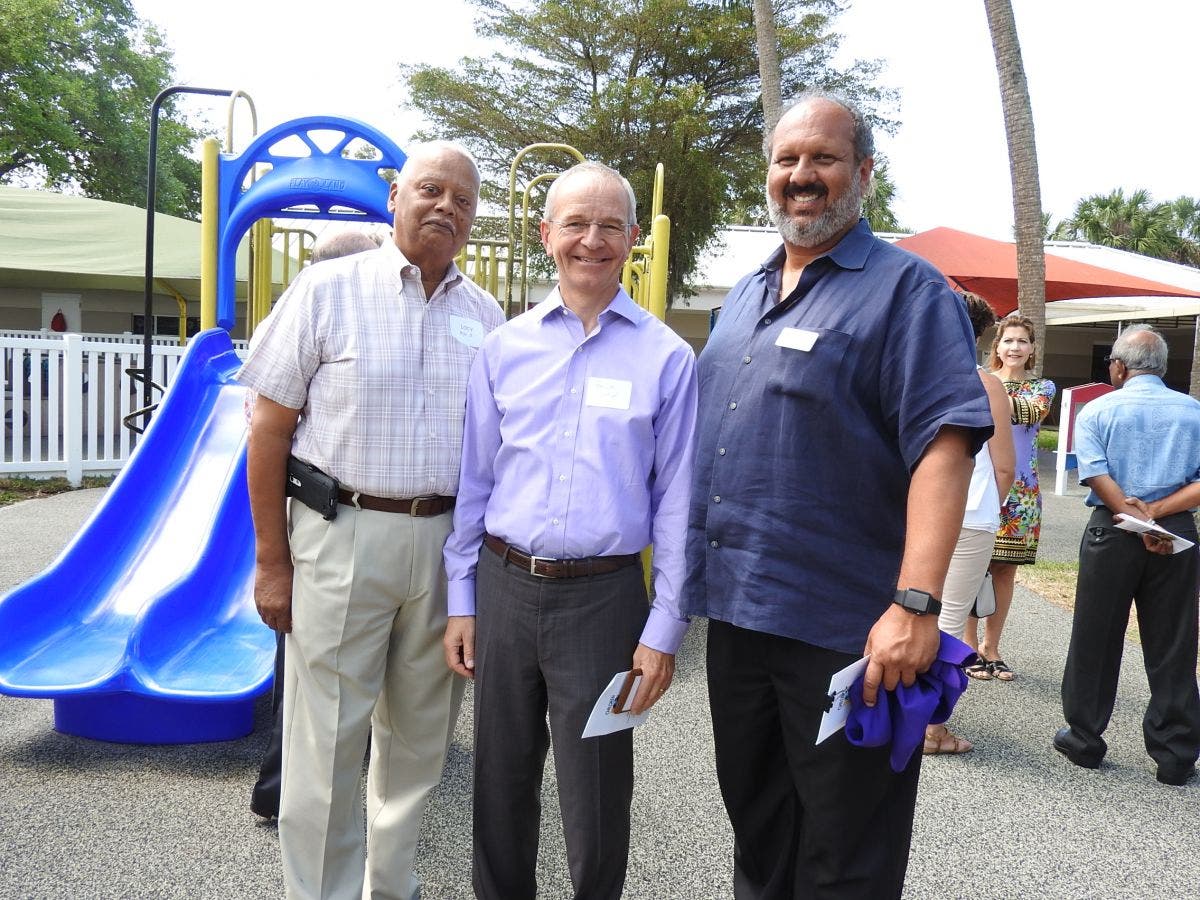 Rotary Club grant enriches playground, helps honor supporter of ...