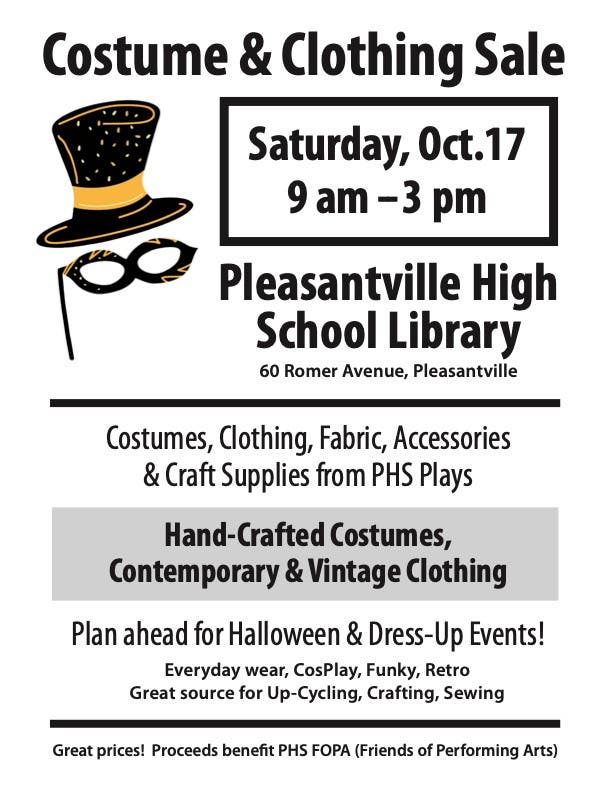 Costume + Clothing Sale