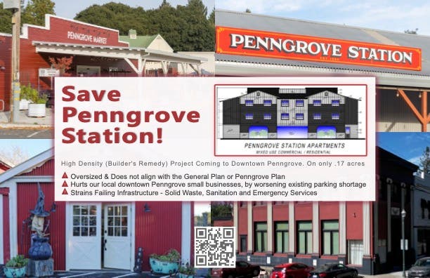 Penngrove 12-Unit Project sparks Debate - April 24 Mtg.