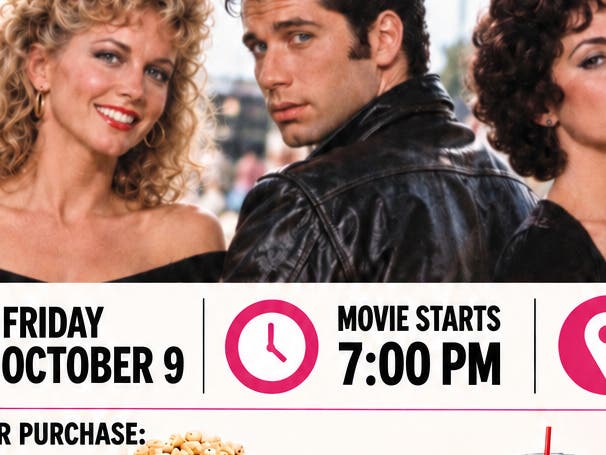 Grease! Movie in Penngrove Park