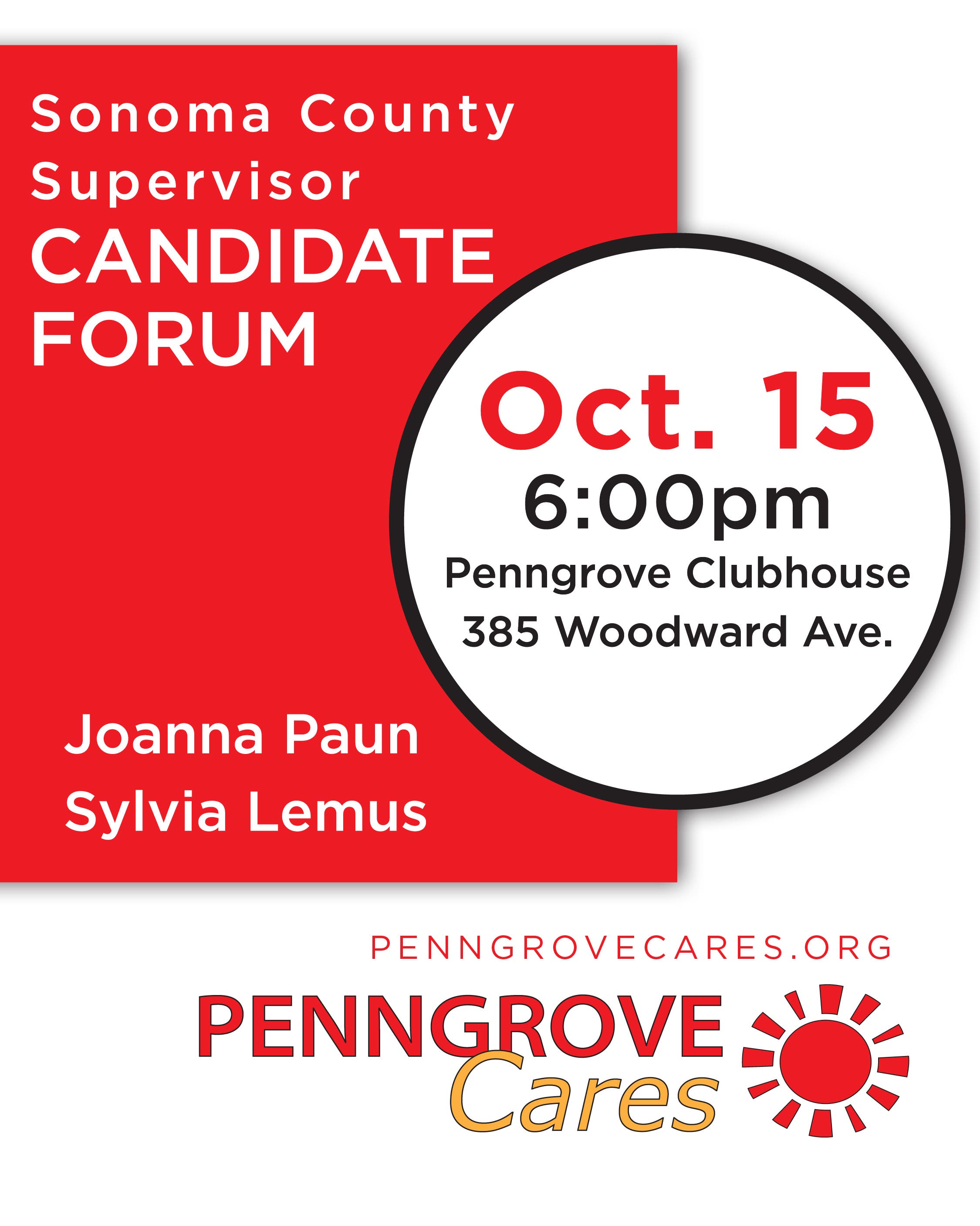 Sonoma County Supervisor Candidate Forum