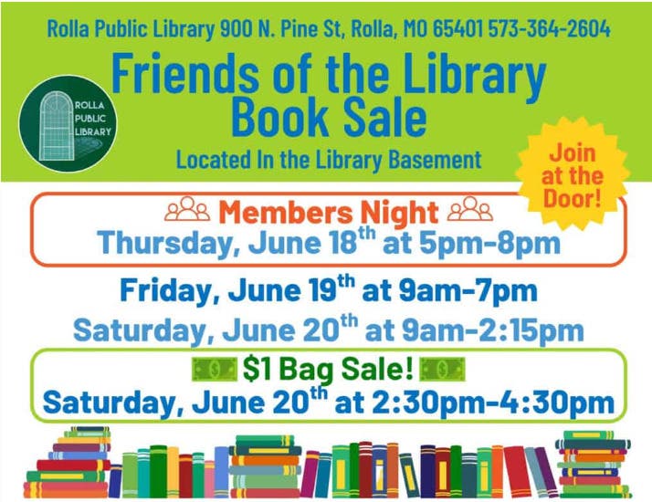 Friends Of The Library Book Sale
