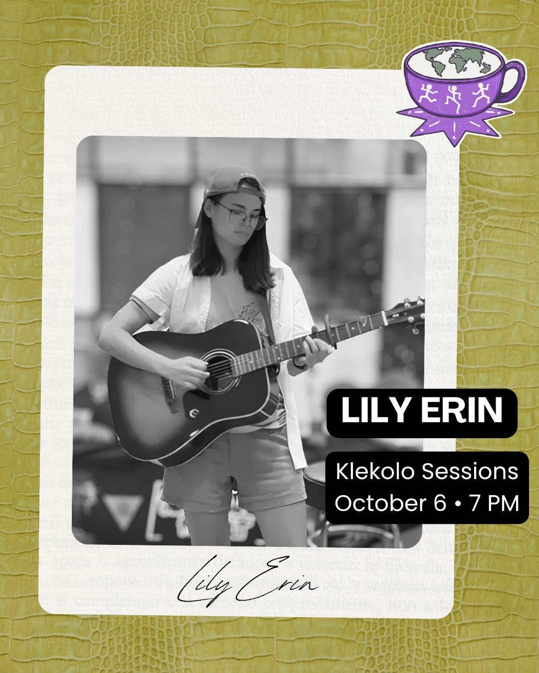 Lily Erin Live at Klekolo World Coffee
