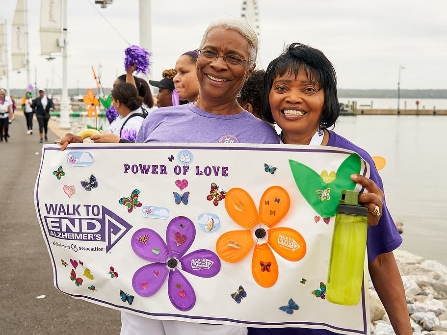 Team Power of Love at the 2019 Walk to End Alzheimer's - Prince George's County