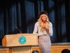 Students had the privilege to hear from the keynote speaker, Olympian, Priscilla Loomis, a three-time Hall of Fame inductee, national record holder, and world-class medalist.