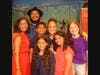 Cast of La Casita Feliz Front Row L-R: Aryana Nautiyal MacLean; Miriam Serna; Back Row L-R: Claudia Tinageros; Robert Asencio; Nikhil Nautiyal MacLean; Millie Cortes; Valentina Zubrinic