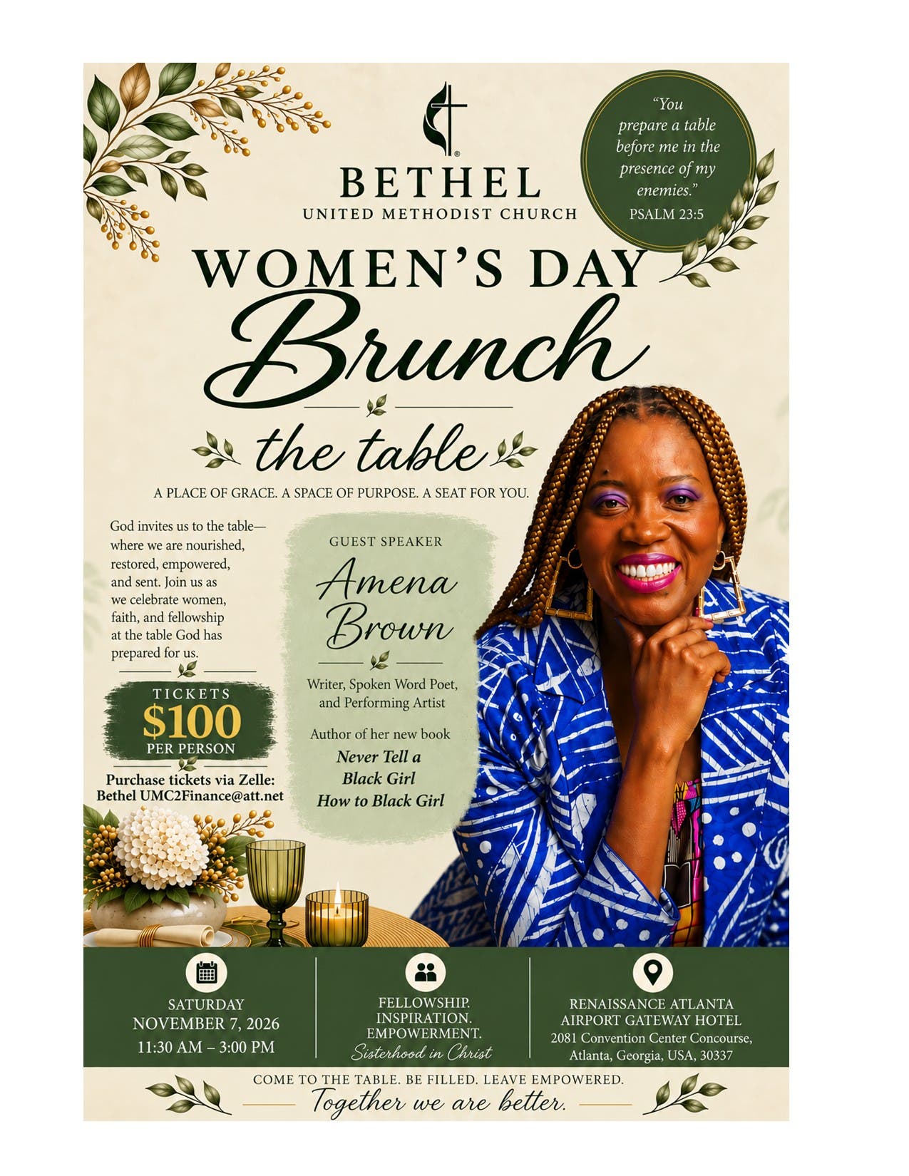 Bethel UMC Women's Day Brunch