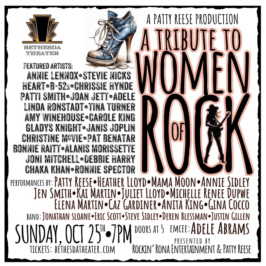 Women of Rock tribute this Sunday at Bethesda Theater