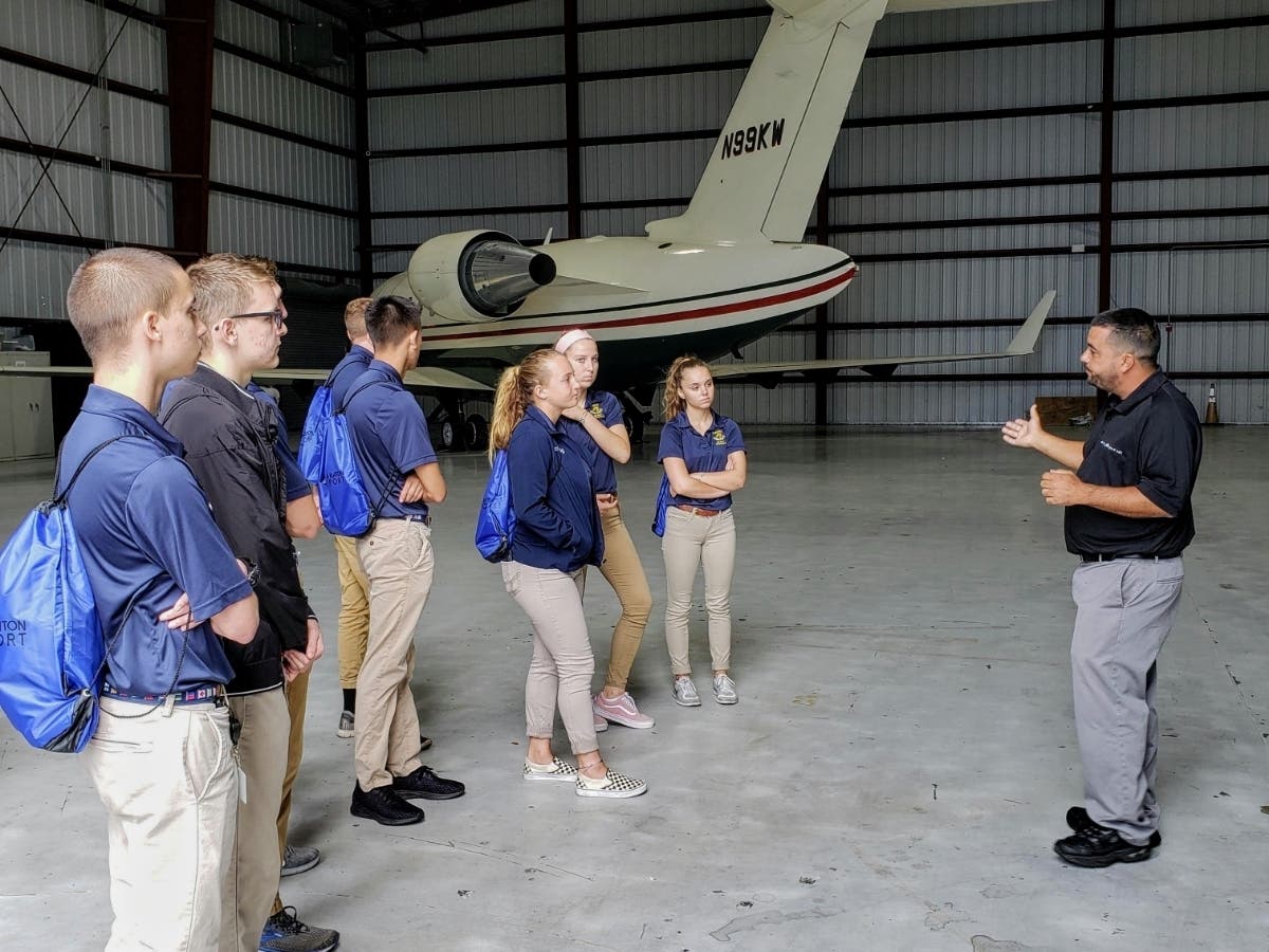 Local JROTC Students Visit Boca Raton Airport | Boca Raton, FL Patch
