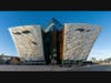 View Of The Modern Aluminium And Steel Titanic Museum In Belfast, UK - 21 August 2022