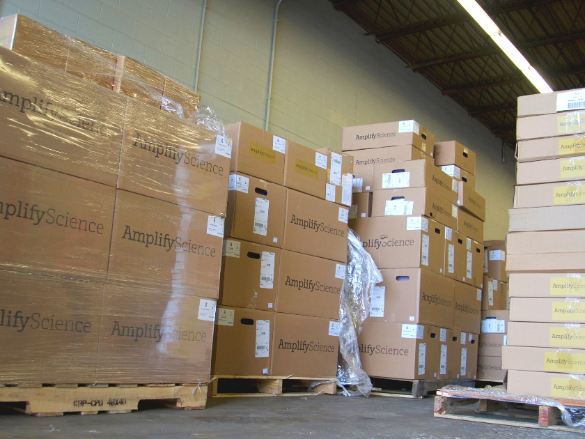 New Amplify Science Curriculum delivered to District Office