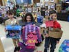 Students show off their family projects
