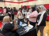 Oak Lawn-Hometown School District 123 middle school students had the opportunity to learn about over 55 professions at a career fair.
