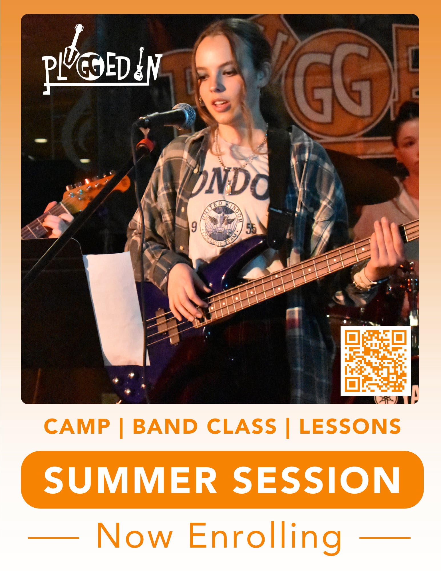 Plugged In Summer Session Now Enrolling - Classes Start July 6th 