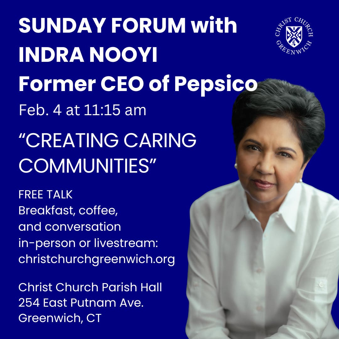 Feb 4 Free Talk With Indra Nooyi Former CEO Of Pepsico Creating Feb 4 free talk with indra nooyi former ceo of pepsico creating