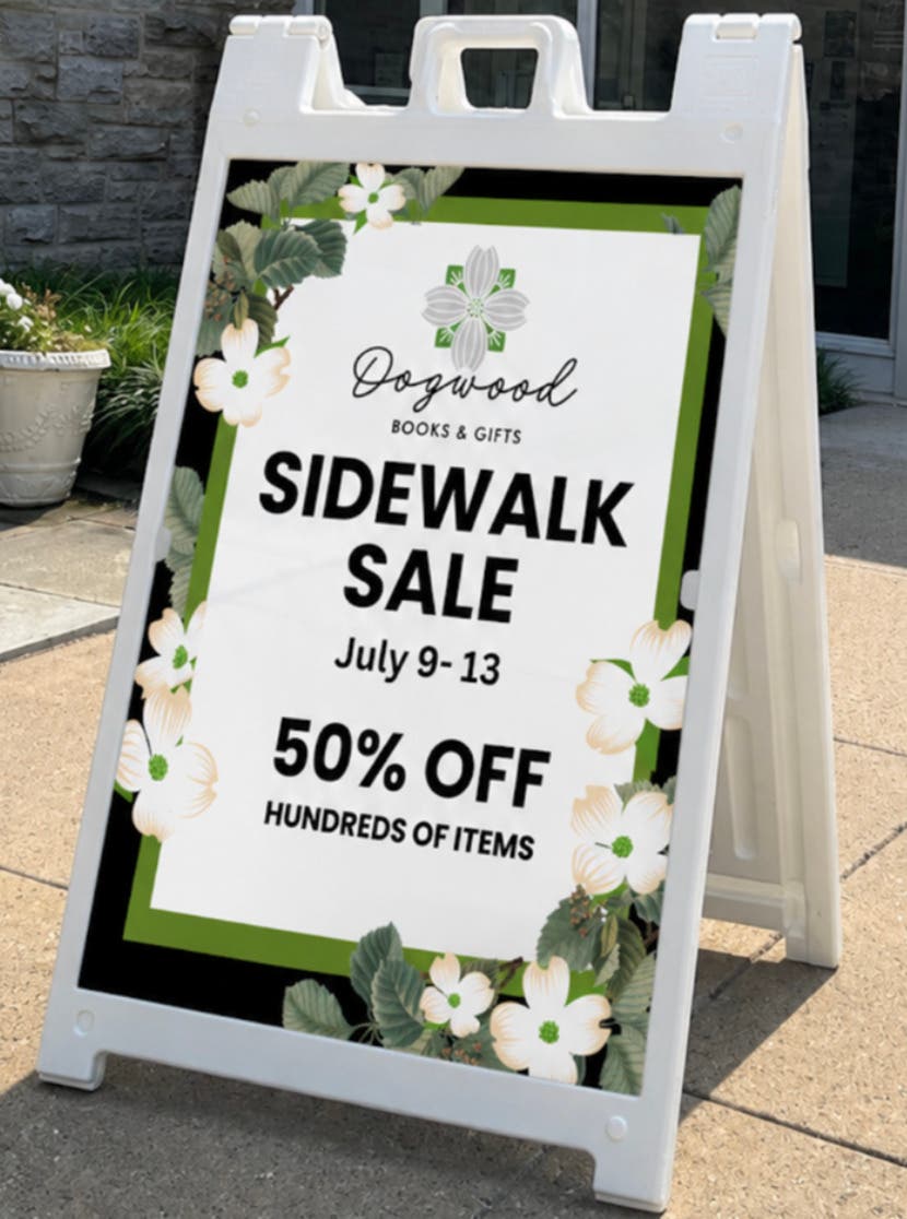 SIDEWALK SALES at  DOGWOOD with EASY & FREE PARKING!