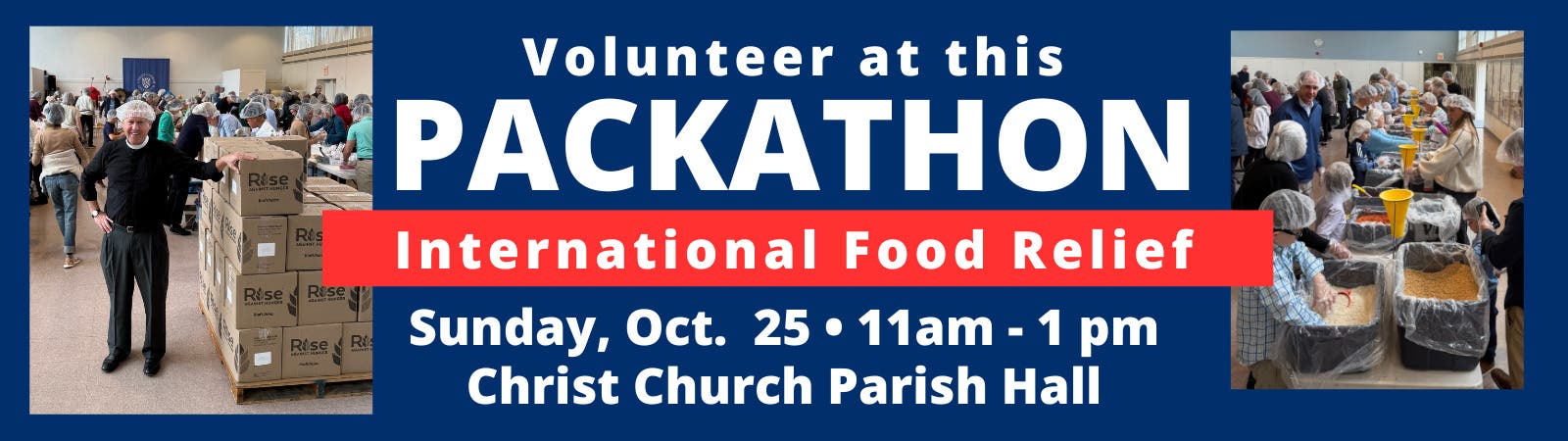 Packathon at Christ Church Greenwich