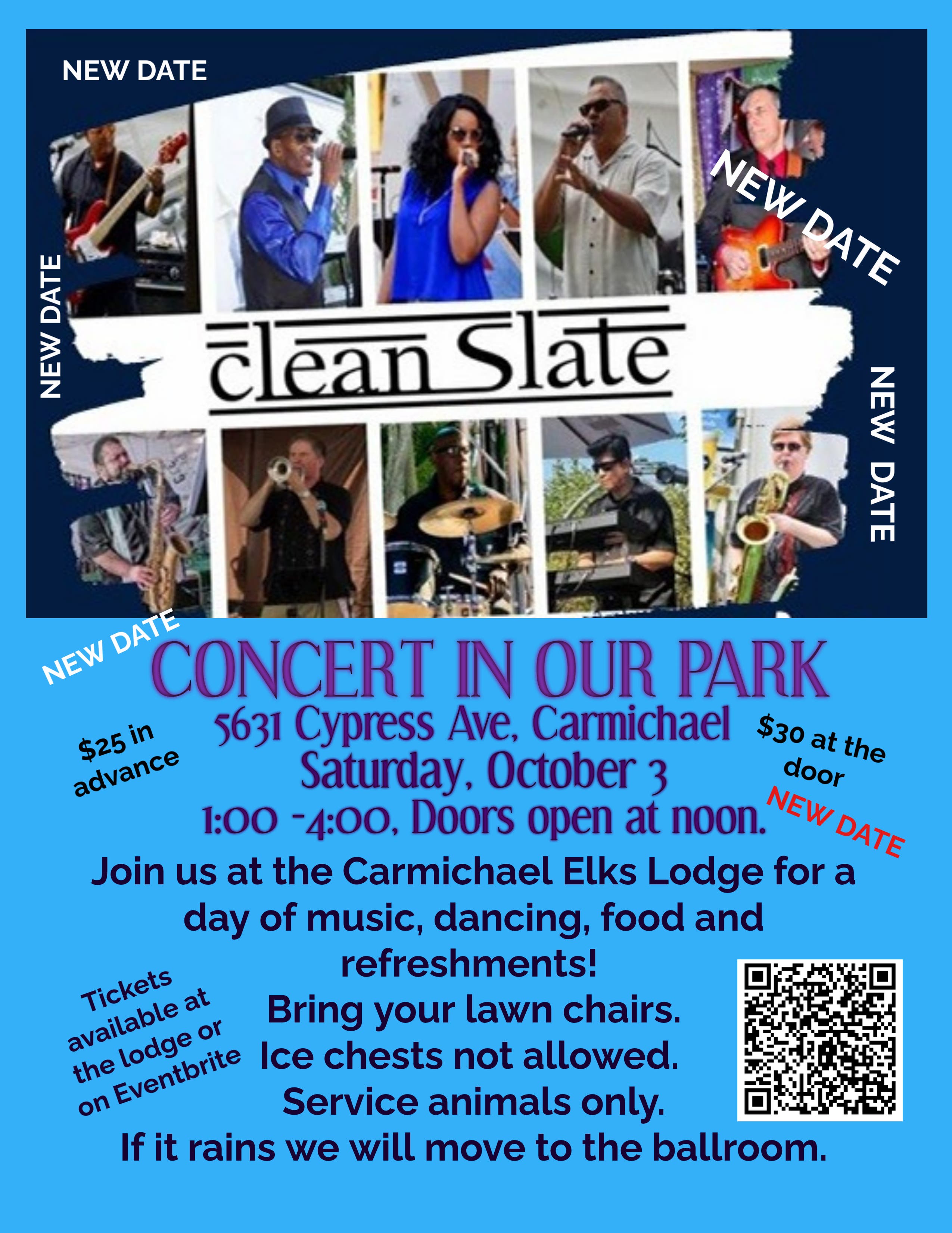 Carmichael Elks Concert in OUR Park