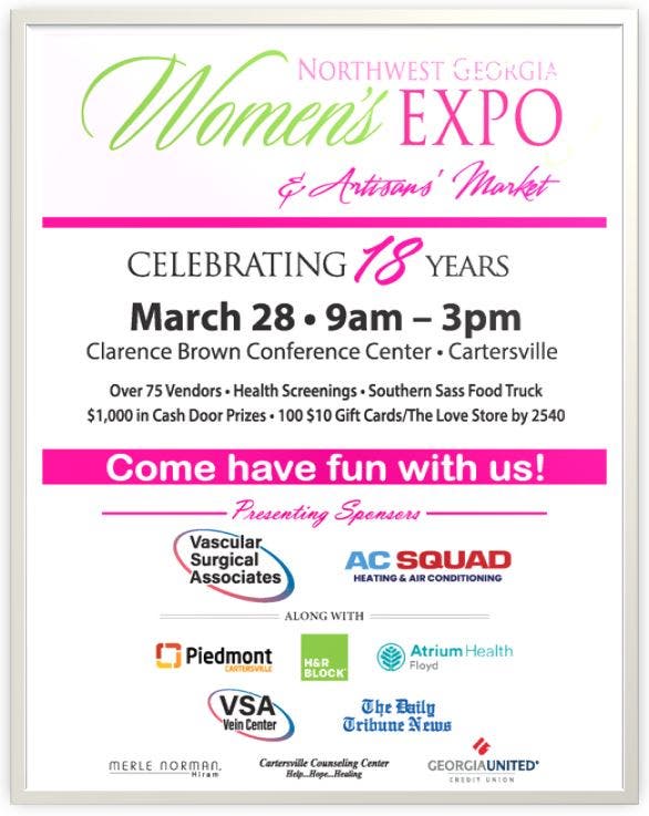 Northwest Georgia Women's Expo & Artisans' Market