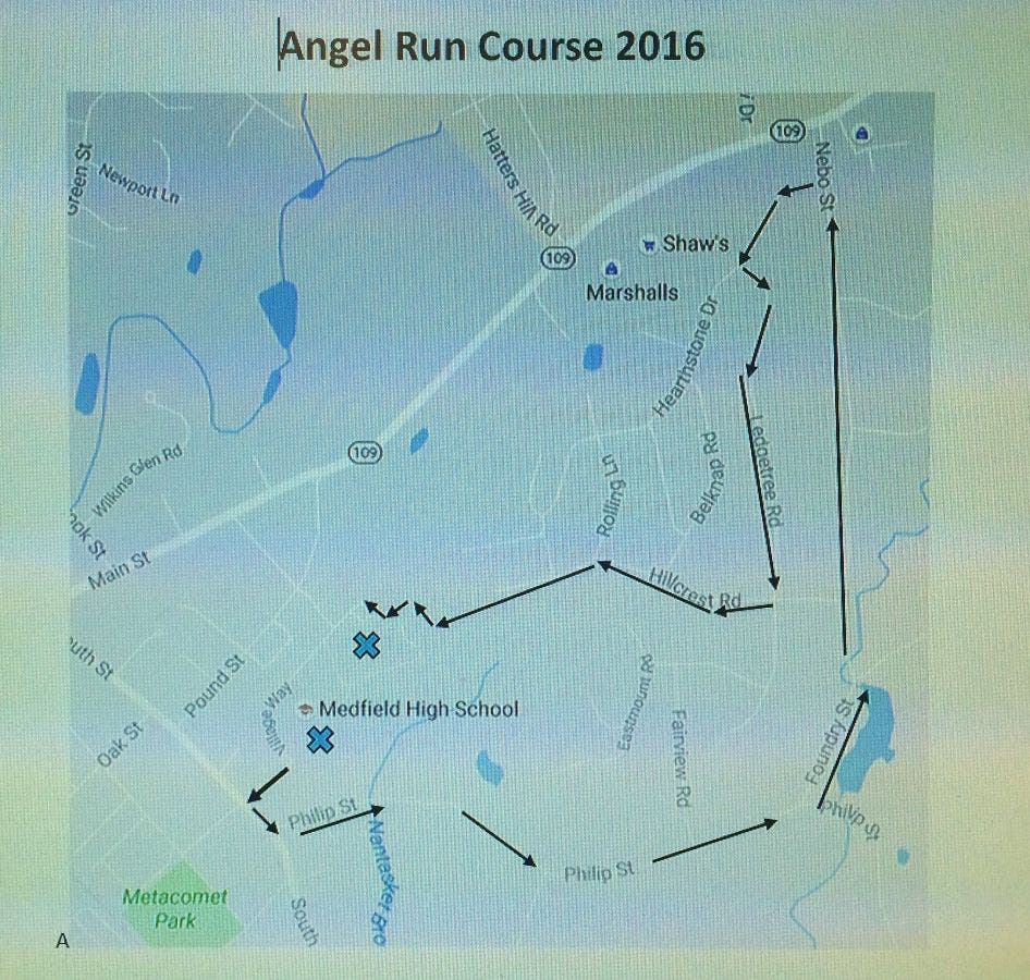 Angel Run - Sunday, Dec 4th - Note: route changes! | Medfield, MA Patch