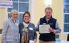 Nominee, Michele Feinsilver Hoye, Nominator, Jane Carter and Pete Peterson