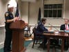 Medfield Chief Guerette at Board of Selectmen Meeting