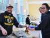 Nosh and Grog Chowder being served