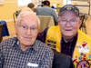 Lion Tom Sweeney and his friend Ed Kinnen