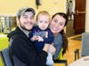 A young family enjoying the Chowderfest